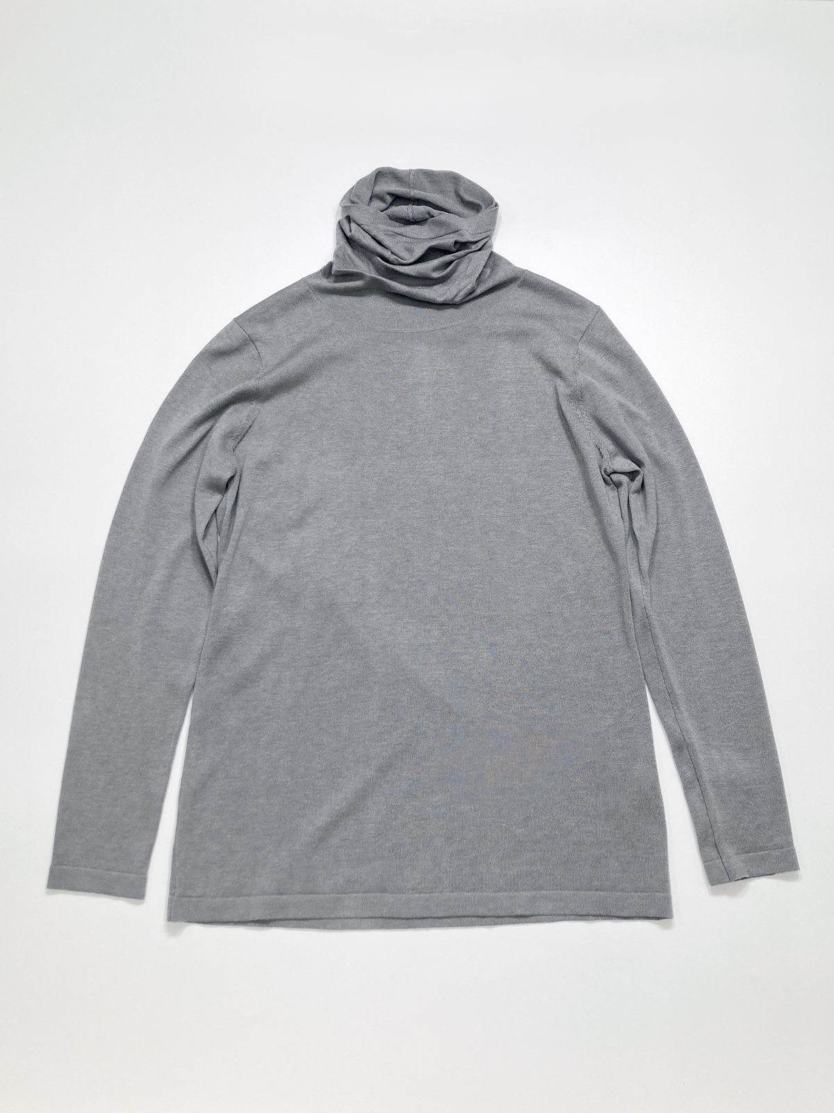 シルクコットン　タートルネック　サステナブルライン