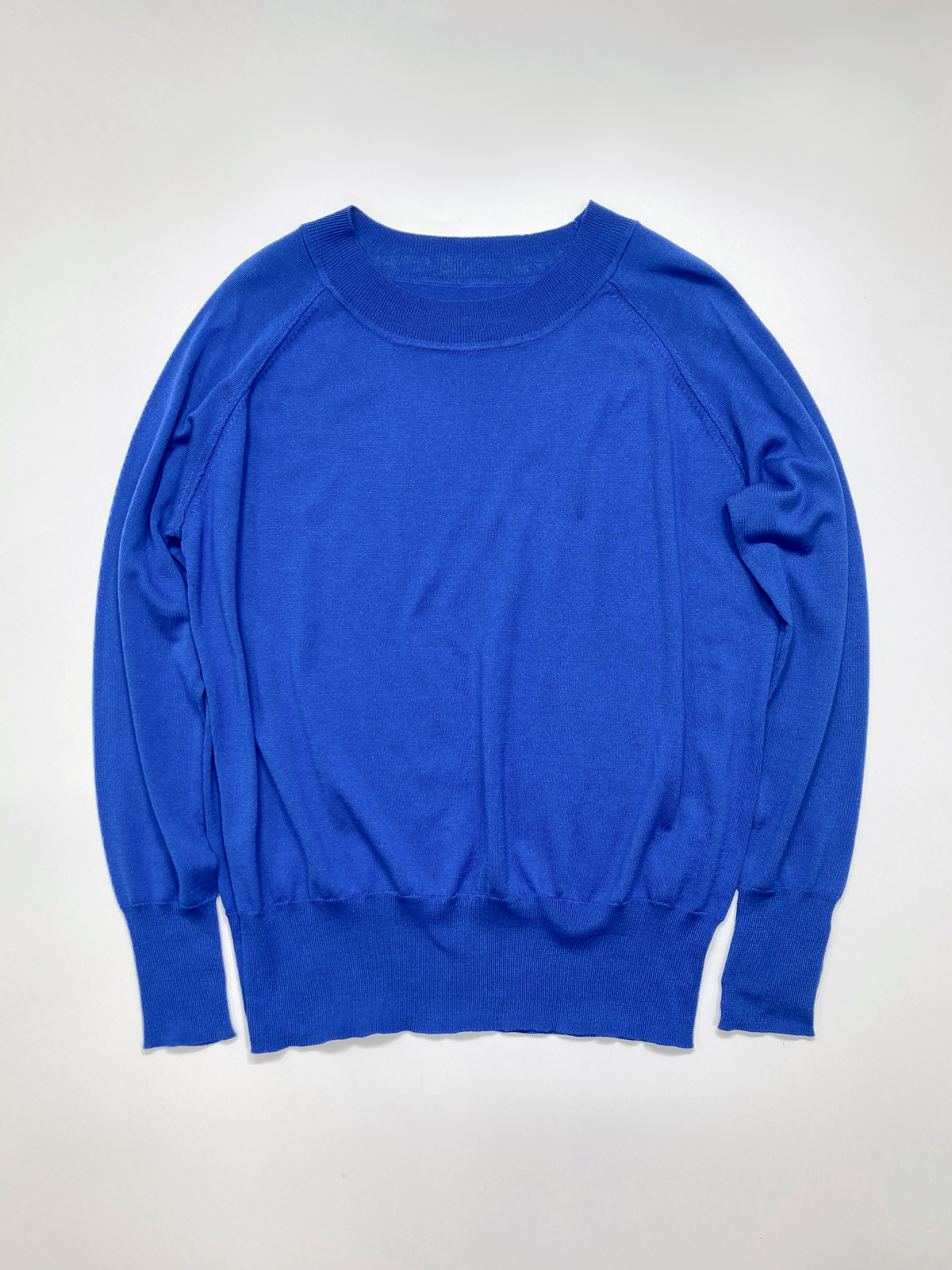 シルクコットンクルーネック　サステナブルライン