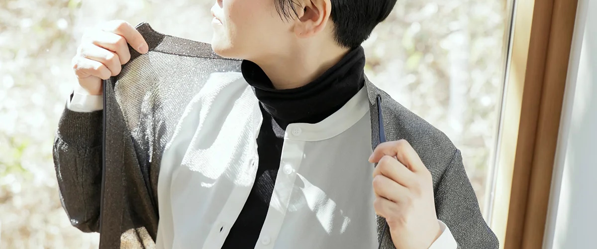 冷房対策に、かさばらない一枚